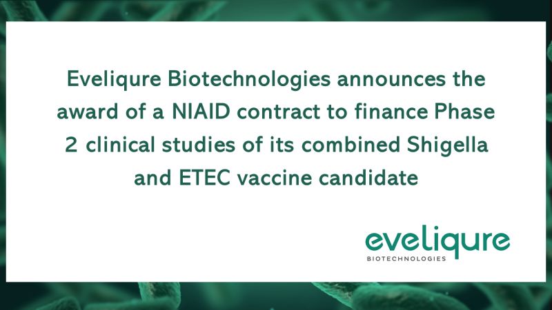Award of the National Institute of Allergy and Infectious Diseases (NIAID)